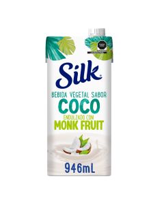 Silk Bebida Vegetal sabor Coco endulzado con Monk Fuit 946mL